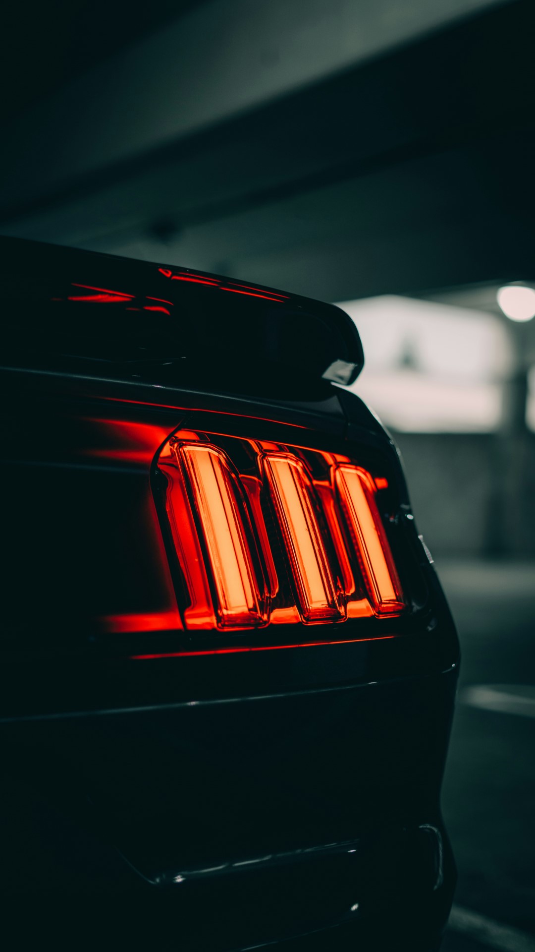 Shiny car close-up