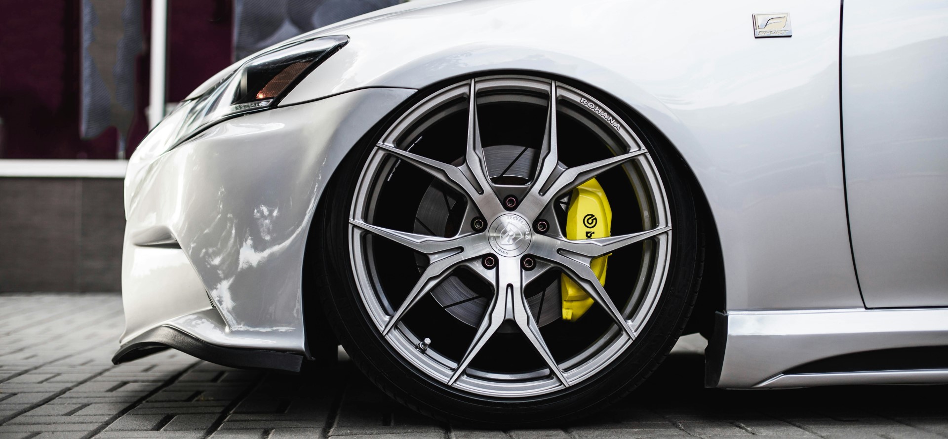 Polished wheels and tires